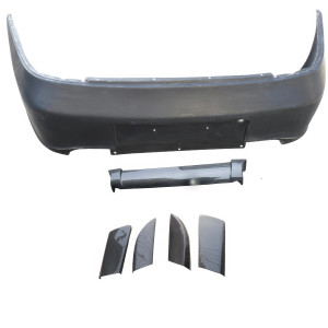 Partial Carbon Fiber TART Rear Bumper Set > Porsche 911 (996) 1999-2004 - image 1