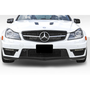 2012-2014 Mercedes C63 W204 BS Look Front Lip Spoiler - 1 Piece (S) - image 1