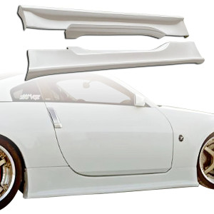 ModeloDrive FRP JVIZ Type-N Side Skirts > Nissan 350Z (Z33) 2003-2008 - image 1