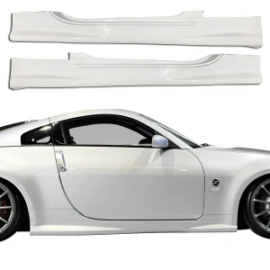 FRP NISM V1 Side Skirts > Nissan 350Z (Z33) 2003-2008 - image 1