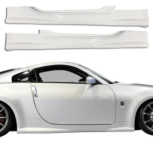FRP NISM V1 Side Skirts > Nissan 350Z (Z33) 2003-2008 - image 1