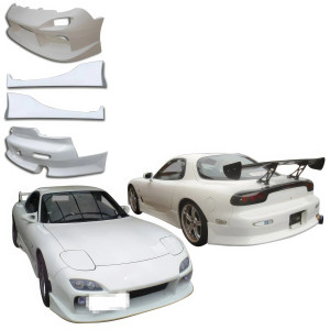 FRP VANQ Body Kit 4pc > Mazda RX-7 (FD3S) 1993-1997 - image 1