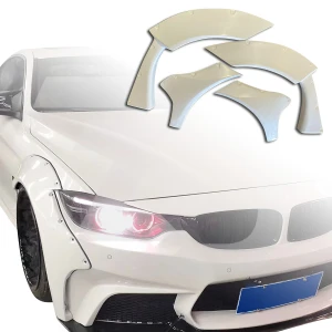 FRP LBPE Wide Body Fenders (front) 4pc > BMW 4-Series (F32) 2014-2020 > 2dr Coupe - image 1
