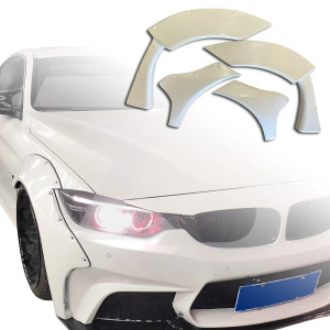 FRP LBPE Wide Body Fenders (front) 4pc > BMW 4-Series (F32) 2014-2020 > 2dr Coupe - image 1