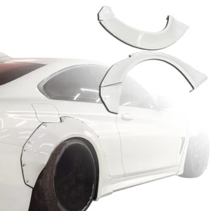 FRP LBPE Wide Body Fenders (rear) 4pc > BMW 4-Series (F32) 2014-2020 > 2dr Coupe - image 1