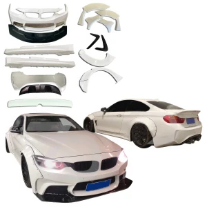 FRP LBPE Wide Body Kit w Wing > BMW 4-Series (F32) 2014-2020 > 2dr Coupe - image 1