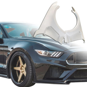 FRP RTSS Wide Body Fenders (front) > Ford Mustang 2015-2017 - image 1