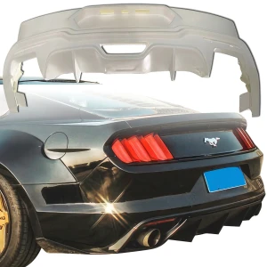 FRP RTSS Wide Rear Bumper 3pc > Ford Mustang 2015-2017 - image 1