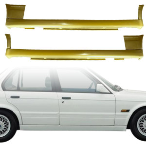 FRP MTEC Side Skirts > BMW 318i 1984-1992 > 4dr Sedan - image 1