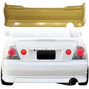 FRP TD v1 Rear Bumper > Lexus IS300 2000-2005 - image 1