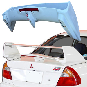 FRP EVO6 Spoiler Wing > Mitsubishi Evolution EVO5 EVO6 1998-2001 - image 1