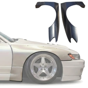 FRP TKYO v3 Wide Body Fender Flares (front) 40mm > Nissan Silvia (S13) 1989-1994 > 2/3dr - image 1