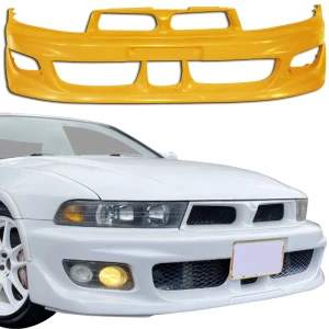 FRP VR4 Type-5 Front Bumper > Mitsubishi Galant 2000-2003 - image 1