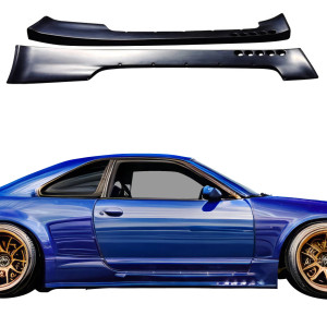 VSaero FRP TKYO Wide Body Side Skirts > Nissan Skyline (R33) GTR 1995-1998 > 2dr Coupe - image 1