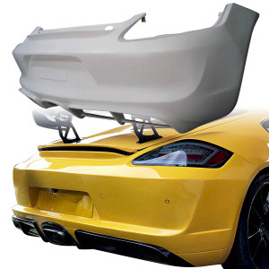 ModeloDrive FRP GT4 Rear Bumper > Porsche Cayman (987) 2006-2008 - image 1