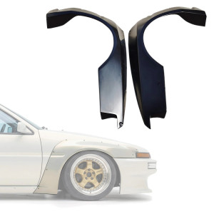 FRP TKYO Wide Body Fenders Flares (front) 40mm > Toyota Corolla (AE86) 1984-1987 > 2/3dr - image 1