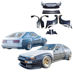 VSaero FRP TKYO Wide Body Kit > Toyota Corolla (AE86) Trueno 1984-1987 > 3dr Hatch - image 1