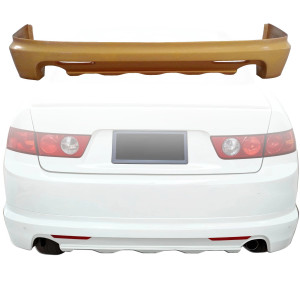 ModeloDrive FRP MUGE V1 Rear Lip Valance > Acura TSX 2004-2008 - image 1