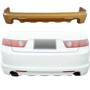 FRP MUGE V1 Rear Lip Valance > Acura TSX 2004-2008 - image 1