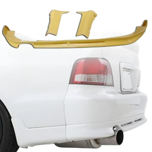 FRP VR4 Rear Lip Valance 3pc > Mitsubishi Galant 2000-2003 - image 1
