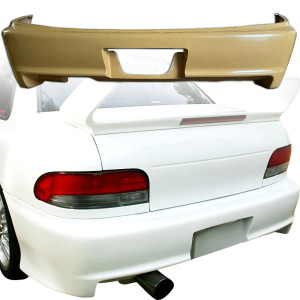 ModeloDrive FRP SYM Rear Bumper > Subaru Impreza (GC8) 1993-2001 > 4dr Sedan - image 1