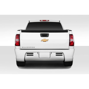2007-2013 Chevrolet Silverado Duraflex BT-3 Rear Bumper - 1 Piece - image 1