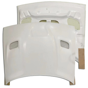 FRP Hellcat Style Hood > Dodge Challenger 2008-2021 - image 1