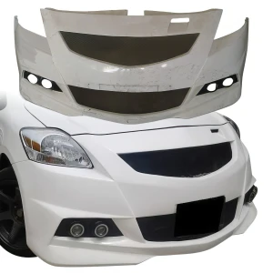 FRP GALX Front Bumper > Toyota Yaris 2007-2011 > 4dr Sedan - image 1
