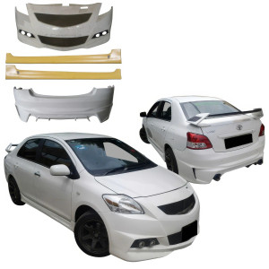 FRP GALX Body Kit > Toyota Yaris 2007-2011 > 4dr Sedan - image 1
