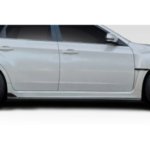 2008-2014 Subaru Impreza STI 4DR / 5DR / 2011-2014 Impreza WRX 4DR / 5DR Duraflex STI S206 Look Side Skirt Splitters - 2 Piece - image 1