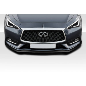 2017-2022 Infiniti Q60 Aero Front Lip Splitter - 1 Piece (S) - image 1