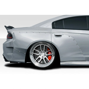 2015-2023 Dodge Charger SKS Wide Body Rear Fender Flares (+110mm) - 4 Piece - image 1