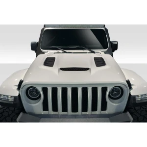 2018-2025 Jeep Wrangler Vortex Look Hood - image 1