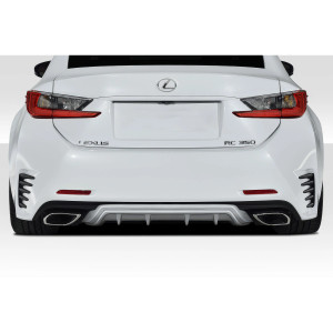 2015-2018 Lexus RC Series RC200T RC350 Duraflex SBZ Rear Diffuser - 1 Piece - image 1