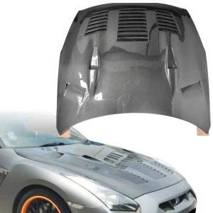 Carbon Fiber GT Type-2 Hood > Nissan GT-R GTR (R35) 2009-2016 - image 1