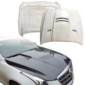 FRP ACON Vented Hood > Cadillac ATS 2012-2019 - image 1