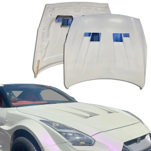 FRP LBPE SE Hood > Nissan GT-R GTR (R35) 2009-2016 - image 1