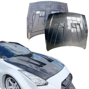 ModeloDrive Carbon Fiber LBPE SE Hood > Nissan GT-R GTR (R35) 2009-2016 - image 1