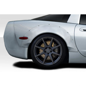 1997-2004 Chevrolet Corvette C5 Circuit Rear Fender Flares - 2 Piece - image 1