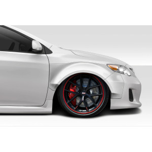 2009-2013 Toyota Corolla Duraflex CPR Front Fender Flares - 4 Piece - image 1