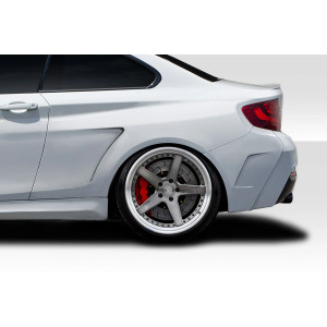 2014-2021 BMW 2 Series F22 MHR Wide Body Rear Fender Flares - 5 Piece ( M Sport Only ) - image 1
