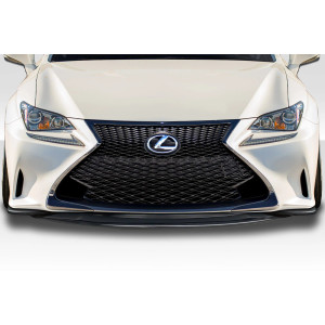 2015-2018 Lexus RC Series RC200T RC350 SBZ Front Lip Under Spoiler - 1 Piece ( F-Sport Model Only ) - image 1