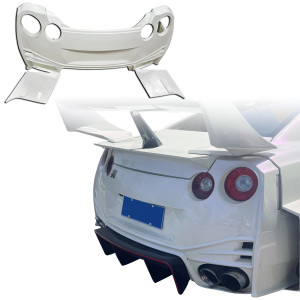 FRP LBPE SE Wide Body Rear Bumper > Nissan GT-R GTR (R35) 2009-2016 - image 1