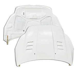 ModeloDrive FRP KR Vented Hood > Ford Focus 2012-2014 - image 1