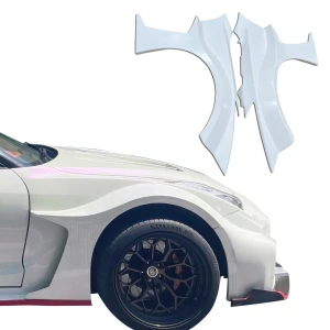 FRP LBPE SE Wide Body Fenders (front) > Nissan GT-R GTR (R35) 2009-2016 - image 1