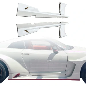 FRP LBPE SE Wide Body Side Skirts > Nissan GT-R GTR (R35) 2009-2016 - image 1