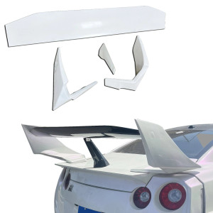 ModeloDrive FRP LBPE SE Wide Body Fenders (rear) > Nissan GT-R GTR (R35) 2009-2016 - image 1