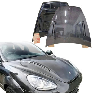 Carbon Fiber LUMM Hood > Porsche Cayenne (958) 2011-2014 - image 1