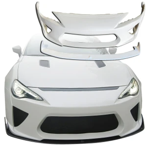 FRP DMD Front Bumper w Lip Combo > Subaru BRZ 2013-2020 - image 1
