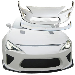 FRP DMD Front Bumper w Lip Combo > Toyota 86 2017-2020 - image 1